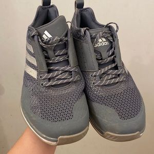 Adidas tennis shoes gently used